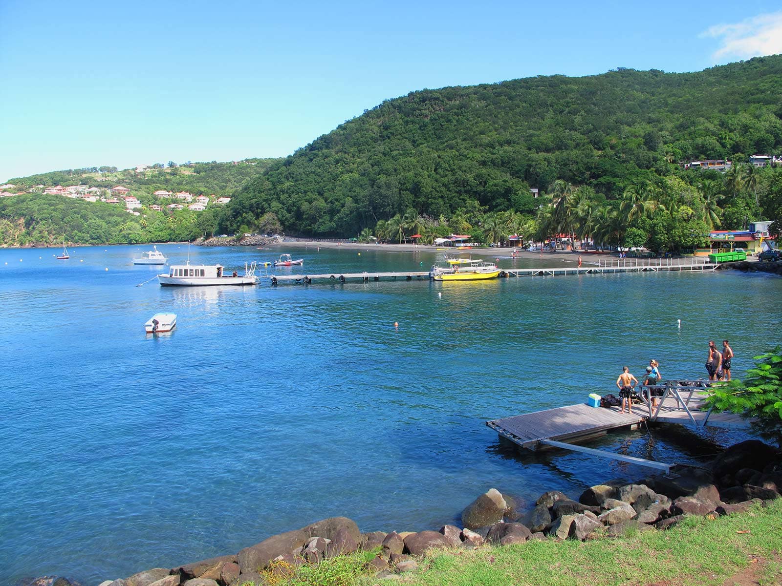 Départs activités nautiques Malendure