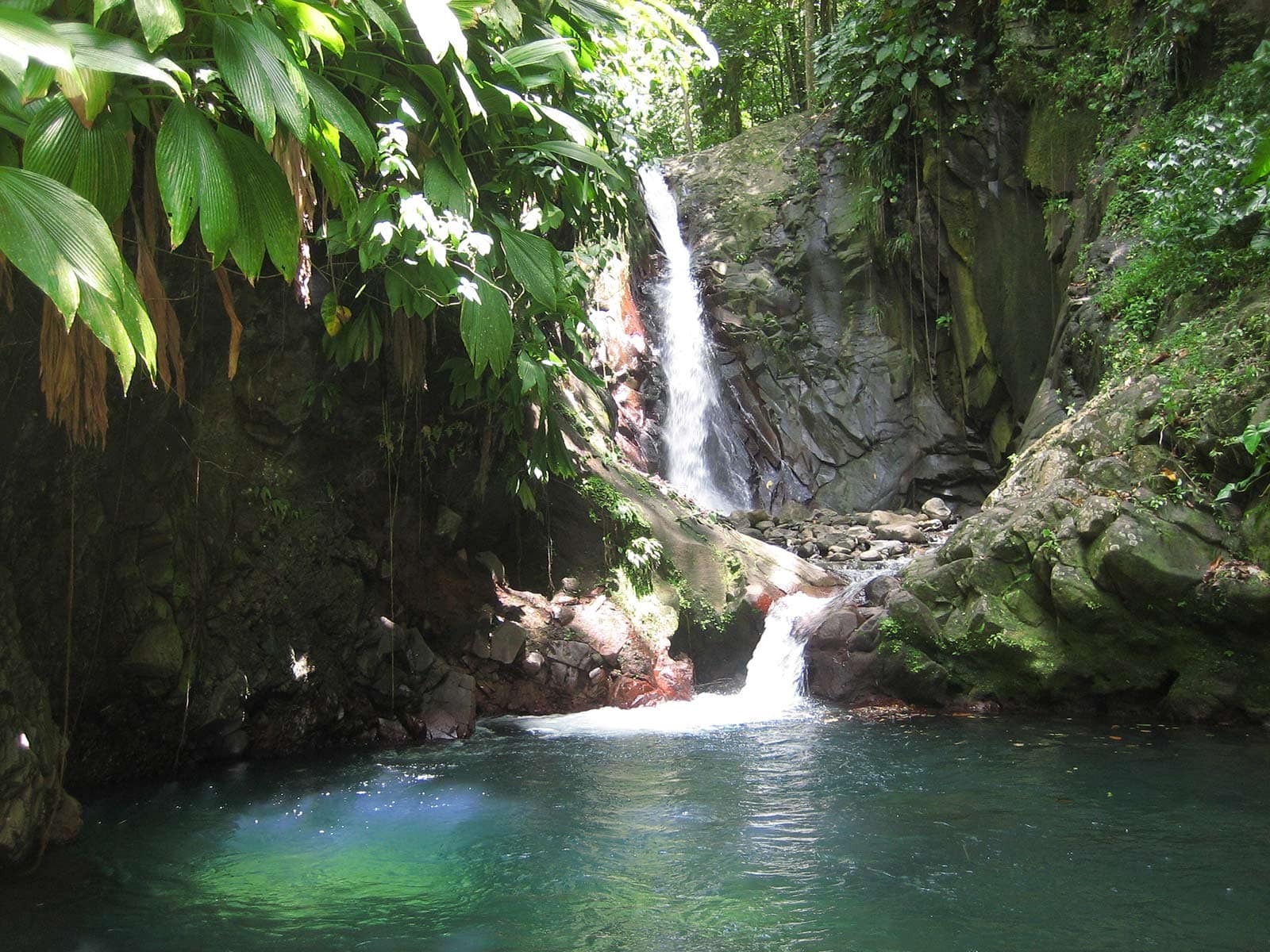 Cascade Basse-Terre - proximité villas Gwadalodge