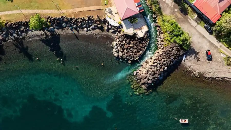 Bains chauds Bouillante - Guadeloupe